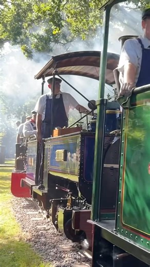 Steam train parade #steam #steamengine #steamtrain