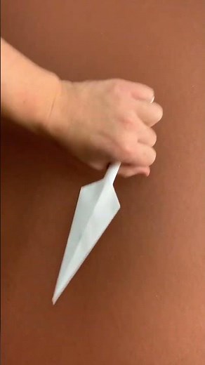 Origami Kunai | Papieren Kunai-mes #shorts