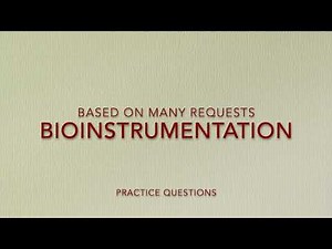 GATE Bioinstrumentation Revision🚨 Practice Questions | Sensors & Bioinstrumentation 🩺