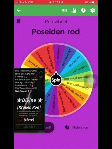 Kraken rod vs poseiden rod who wins?