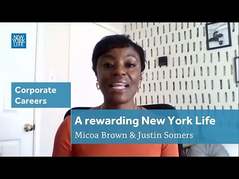 Micoa Brown & Justin Somers | A rewarding New York Life | Corporate Careers