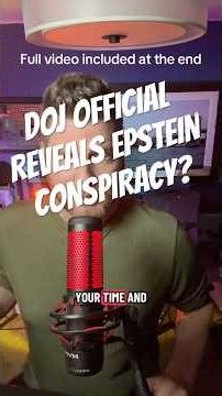 The Epstein Files: Inside the DOJ's Secret Manipulation