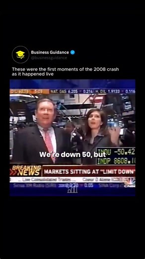 Entrepreneurship • Business • Mindset on Instagram: "The 2008 financial crash was triggered by the collapse of the U.S. housing bubble. For years, banks issued risky subprime mortgages to borrowers with weak credit, then bundled those loans into complex financial products and sold them to investors. When housing prices stopped rising and homeowners began defaulting, the value of these mortgage-backed securities collapsed, exposing massive losses across the financial system. As confidence evapora
