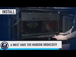 #FORDBRONCO NEW ACCESSORY! / Fold Out Table Install 21+ Ford Bronco