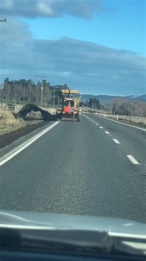Grader Technology | Grader Content | Grading shoulders and casting it into the next town - #heavyequipment #grader #construction #caterpillar | Instagram