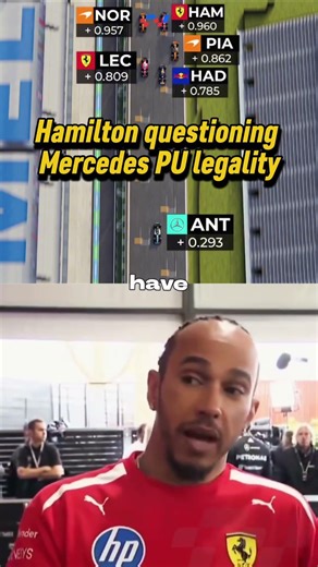 ILLEGAL? Hamilton Calls Out Mercedes’ 2026 Engine Trick 🏎️💨 #f1news