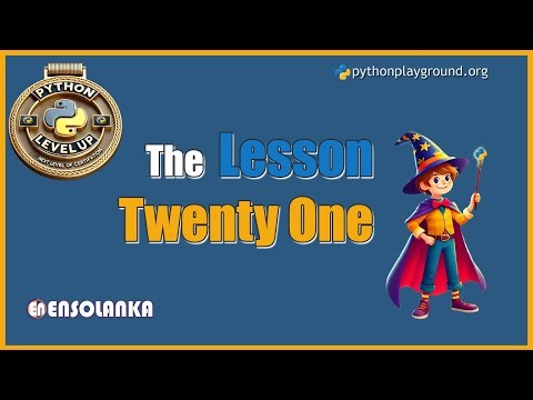 Python LevelUp Study Pack — Lesson 21: Code Example Demo | PythonPlayground.org | .club