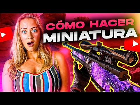 Cómo Hacer Miniatura para Youtube 🔥 Tutorial Photoshop CC 2024 🎨 Diseñar Mini para YT
