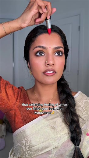 Finishing Touches with MAC Ruby Woo Lipstick