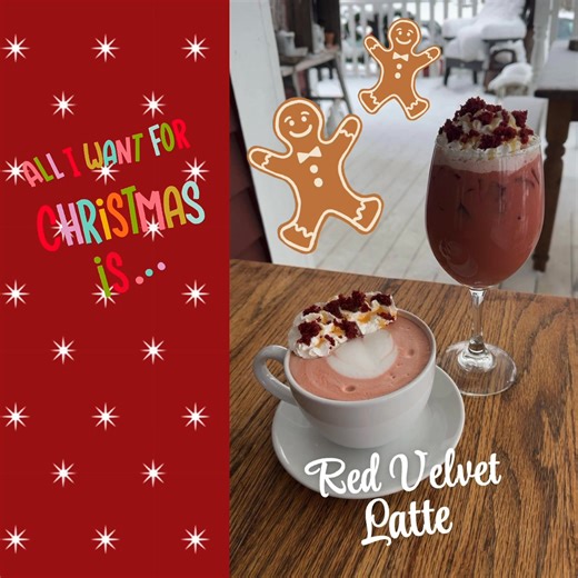 1.4K views · 25 reactions | Run ….Dont walk for this delicious Latte | The Gingerbread House | Facebook