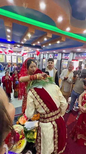 Happy married life kids ♥️ @SARUSA MAHARJAN @Sujit_sunuwar 😍 @🔥SAMRAT🔥👑 ♥️ #weeding #sabsam👑❤️