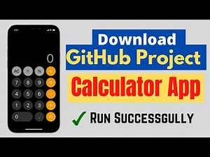 Download Android Project Calculator App from Github and Run in Android Studio | Beginners | Hindi