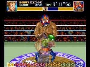 [MaleFight] Punching Bag Masked Muscle / Bruiser Brothers | Super Punch Out!!