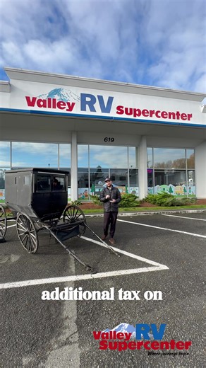 Heads up, RV shoppers — starting January 1, a new 8% luxury sales tax...