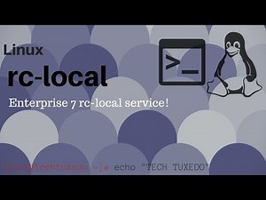 Run scripts on start up (rc.local)