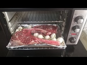 How to roast beef cowboys in an electric oven