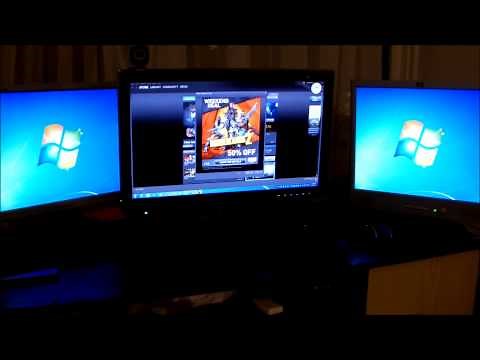 Having up to 4 monitors with 2 different video cards