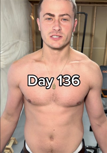 136 days of seeing if I can get jacked in under 20 minutes a day. Just doing 20 minute, simple, at home workouts can get you pretty far. But you only get there if you really put in the work. It’s about consistency. It’s about showing up. It’s about giving what you have every day. Give 100% doesn’t mean that you always have 100% to give. It means that you give 100% of whatever you have in the tank that day. Effort wins. Consistency wins. Keep going! Keep stacking daily wins. Move your body. You w