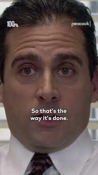 Meeting Michael Scott for the first time #TheOffice #NBC100 #MichaelScott #SteveCarell #Shorts