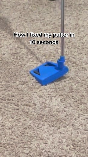 Should finally work now #puttersbykatie #golf #golffix #3dprintedgolf #workingputter @clubgirlkatie