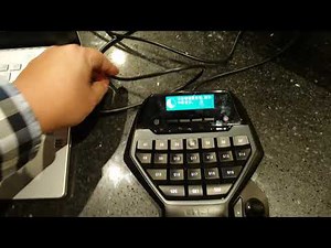 Logitech G13 Programmable Keyboard test.