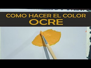 How to make ochre.