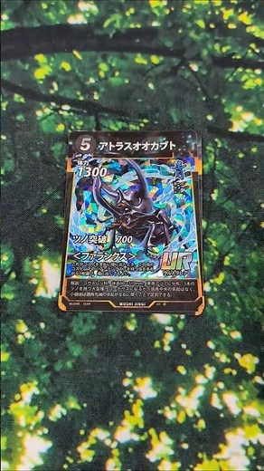 【蟲神器】第8弾追加発表カード速報②アトラスオオカブト＆モーレンカンプオオカブト #蟲神器 #DAISO #わかむしちゃんねる #カブトムシ