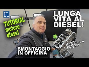 MAZDA 3.3 DIESEL | COMPLETE DISASSEMBLY OF 6-cylinder e-Skyactiv D ENGINE (CX-60/CX-80) [TUTORIAL]