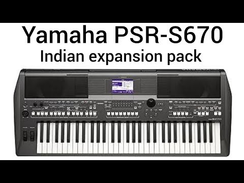 Indian Styles on Yamaha PSR-S670 | Indian expansion pack #yamahapsrs670