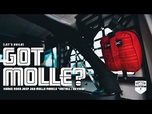 Hooke Road Jeep JK Molle Panels *Install & Review*