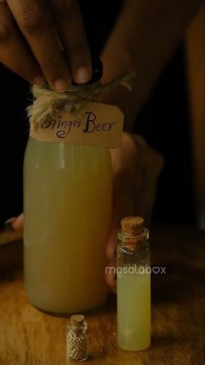 Non-alcoholic ginger beer at home!