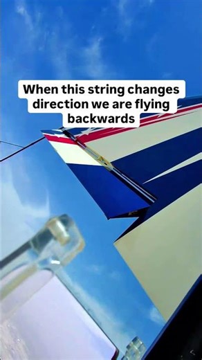 POV of flying backwards