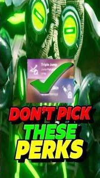 Don’t Pick the Wrong Octane Perks In Apex Legends #shorts