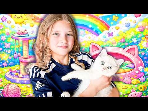 🐱💖 Träffa Leos Nya Kompis & Mina Supersöta Kattungar! 😻✨