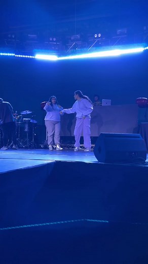 Sound check ✅ last night #Whitebrownblackchallenge #bfunk #hookstep