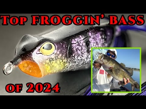 The BEST Top Water FROGGING ACTION of this Year!!