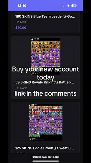 Selling Fortnite accounts #fortnite #fortniteaccountsforsale