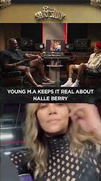 Young M.A on Halle Berry #halleberry #shannonsharpe #youngma