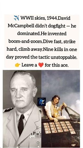 How David McCampbell broke air combat #wwii #navalaviation #history