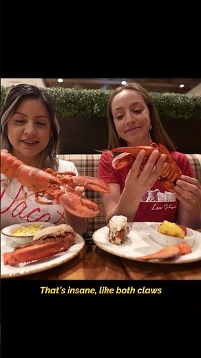$65 All You Can Eat LOBSTER BUFFET 🦞🦀 #lobsterbuffet #palms #palmscasino #vegas