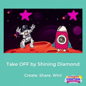 Check out some cool projects from previous CodeJam winners. Create. Share. Win! Link to participate in Summer Code Jam: https://www.tynker.com/play/code-jam/ #CodeJam #SummerCodeJam #CodingChallenge #Tynker #TynkerCodeJam #Codingforkids #CreateandWin | Tynker Coding for Kids | Facebook
