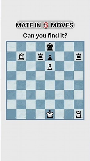 Find the Checkmate in 3 Moves | Chess Puzzle Challenge