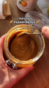 You’ll never buy peanut butter again after making it at home! Homemade is so much better and it doesn’t have a whole bunch of unnecessary oil and preservatives! 😁 Detailed Recipe ⬇️ Ingredients: - 3 cups unsalted dry roasted peanuts - 1/4 tsp. salt - 2 tbsp. honey (optional) Directions: 1. If your peanuts aren’t already roasted, bake them at 350 degrees Fahrenheit for about 10 minutes or until they start to turn golden brown. 2. Put the peanuts in a high speed blender or a food processor along 