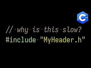 C++ Header Files and Compile Times Explained