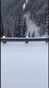 FedEx Semi Plunges Down Mountain Pass After Hitting Black Ice 🚚❄️