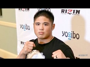 スダリオ剛 試合前インタビュー Yogibo presents RIZIN.31