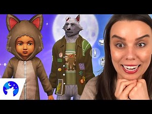 THIS IS AMAZING. The Sims 4 Werewolves Create a Werewolf review!