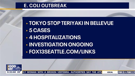 4 people hospitalized after E coli outbreak at Bellevue, WA restaurant