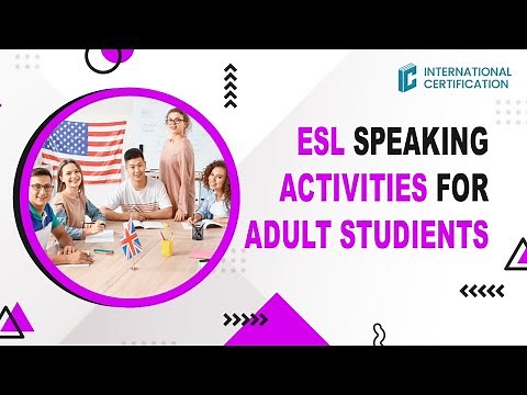 ESL speaking activities and games for adults