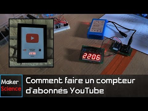 #DIY Comment faire un compteur d'abonnés YouTube